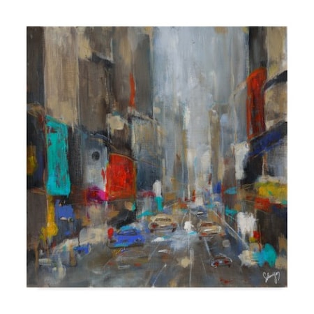 Solveiga 'Broadway' Canvas Art,35x35